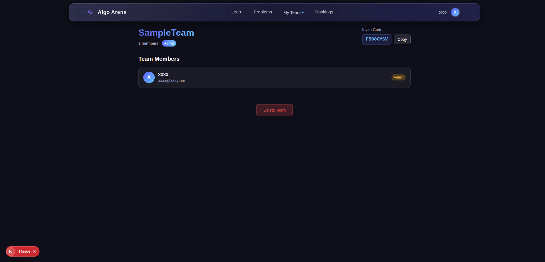 AlgoArena screenshot 2