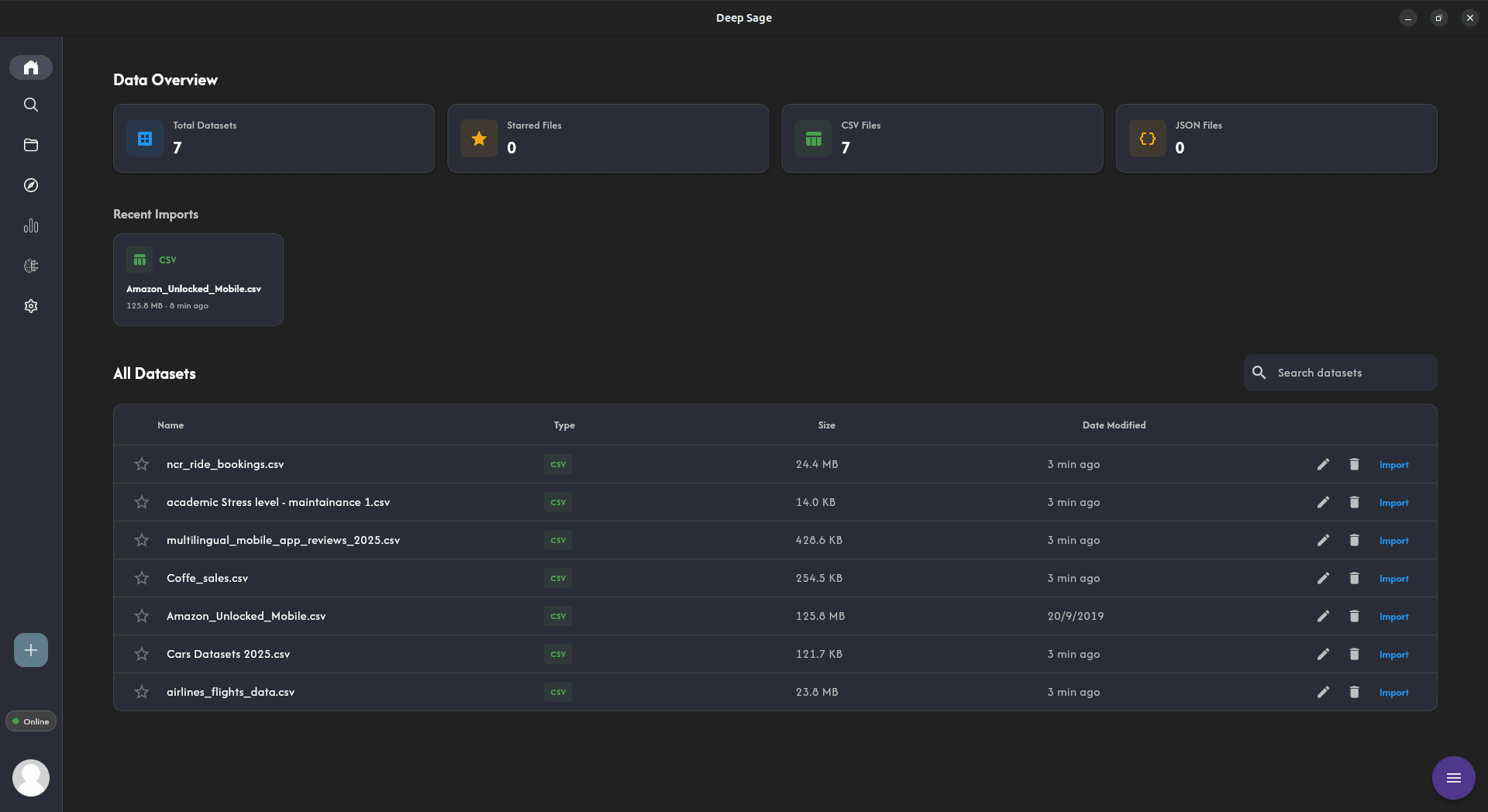 Deep Sage screenshot 1