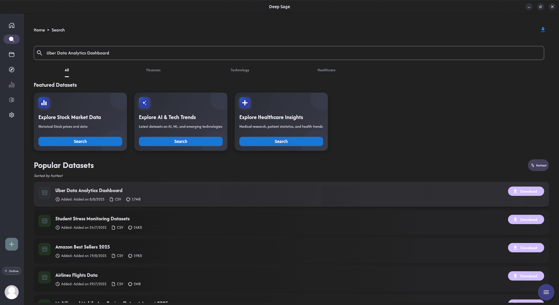 Deep Sage screenshot 2